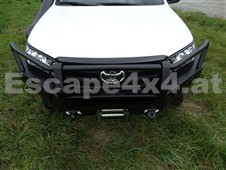 HD-Windenstoßstange vorne - für Toyota Hilux Revo (16-) - mit Rammschutz!